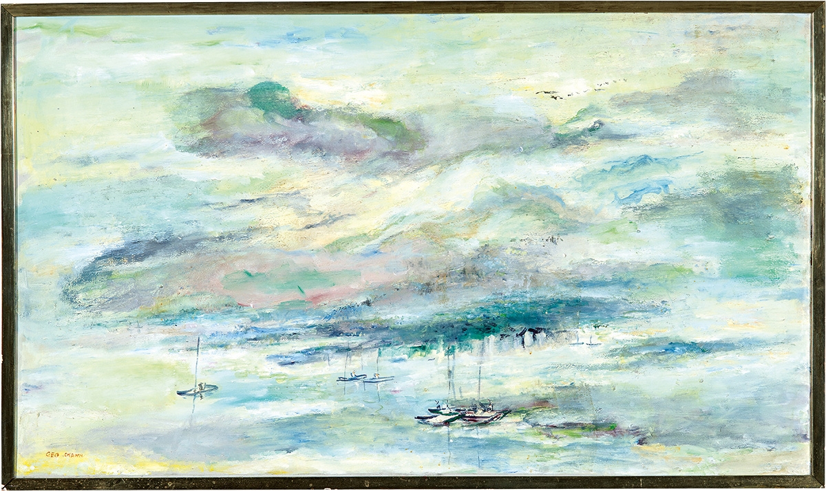 Chann Harbor at Mountains End (Circa 1967) MutualArt