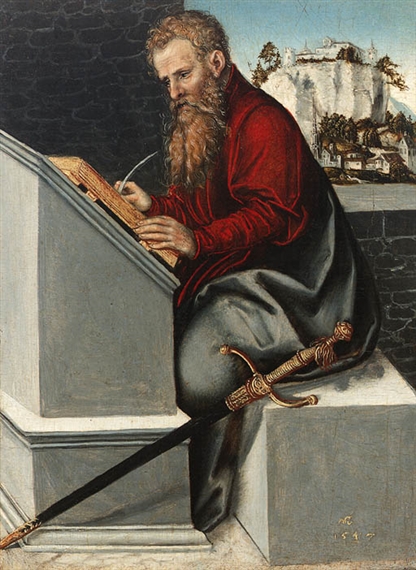 Saint Paul by Lucas Cranach the Younger, 1547