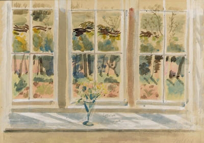 Iden, Spring by Paul Nash, 1928