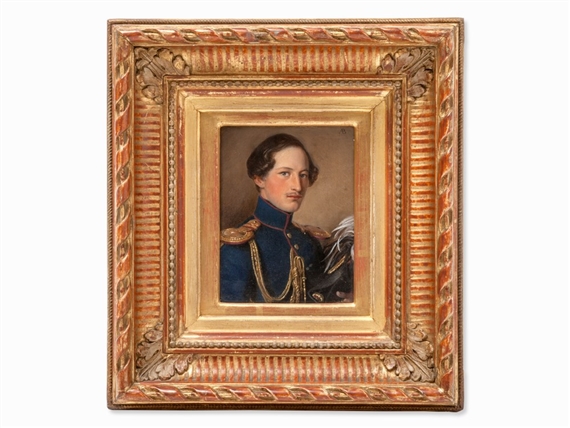 Portrait of Count Georg von Maldeghem by Monogrammist A.B., Circa 1820