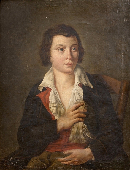 Portrait d’un jeune garçon - Etienne Pallière