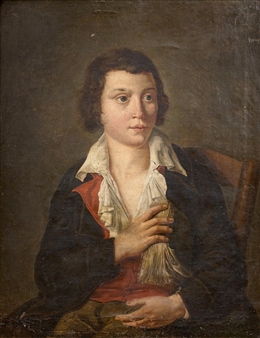 Portrait d’un jeune garçon - Etienne Pallière