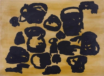 August, from Four on Plexiglas - Philip Guston