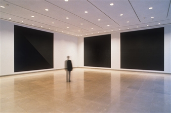 Sol LeWitt: Glossy and Flat Black Squares (Wall Drawing 813) - Rice University Art Gallery