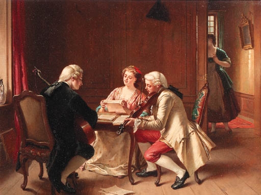 A pleasant tune by Theodore Ceriez