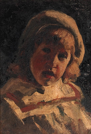 Portrait of Mary van der Weele by Wilhelmus Hendrikus Petrus Johannes de Zwart, circa 1889