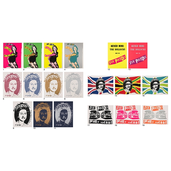 Jamie Reid | Set of prints (1997) | MutualArt