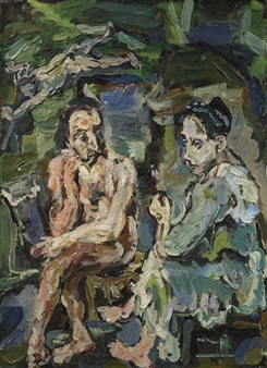 ORPHEUS UND EURYDIKE (ORPHEUS AND EURYDICE) - Oskar Kokoschka