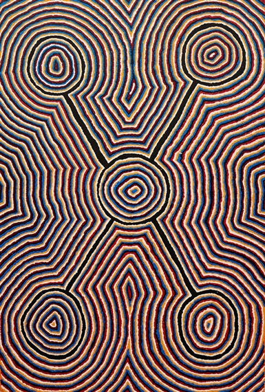 Untitled by Johnny Gordon Downs Jangala, 1998