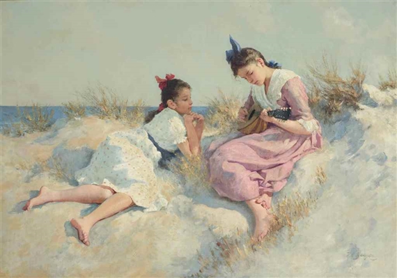 Music in the dunes by Hermann Seeger