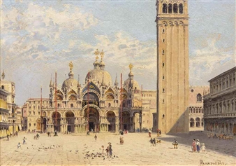 St. Mark's Square, Venice - Antonietta Brandeis