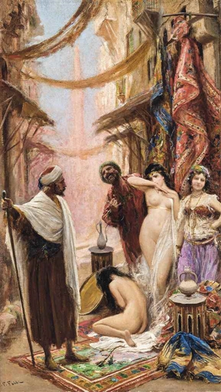 The slave market by Fabio Fabbi