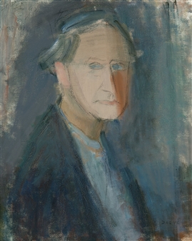 Selfportrait - Hippolyte Daeye