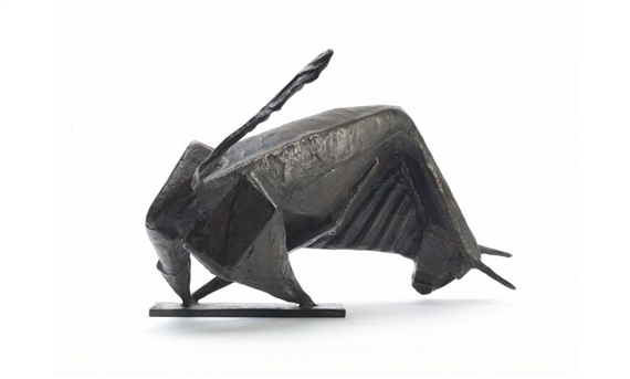 Turning Bull by Terence Coventry, 1995