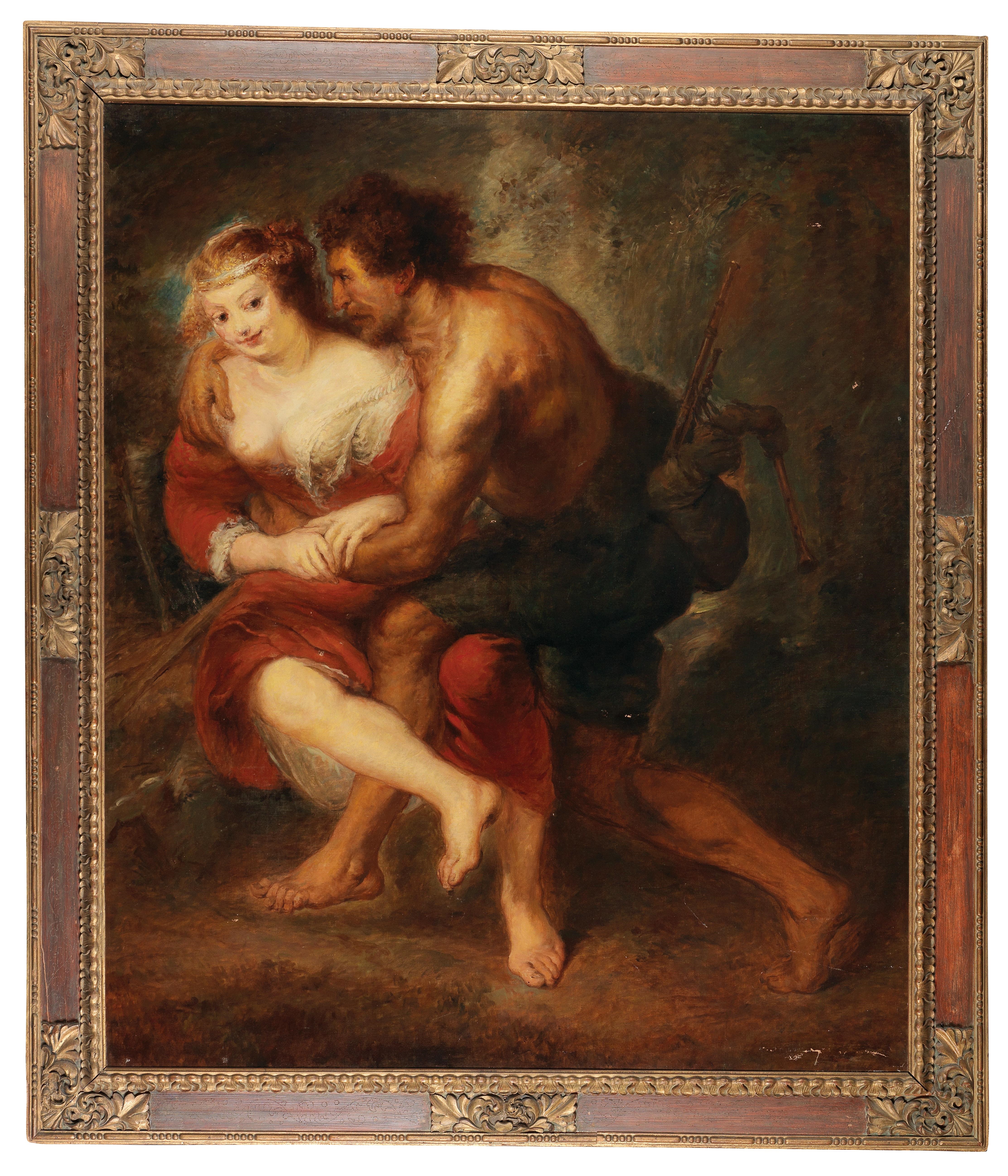 Bucolic scene by Peter Paul Rubens
