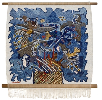 S.G. Vasudev: Painted Weaves - Gallery Sumukha, Bangalore