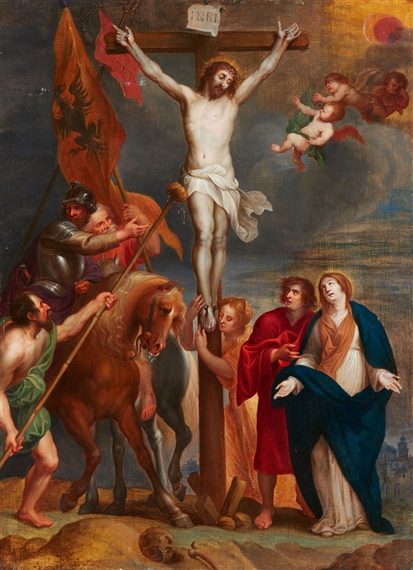 The Crucifixion by Abraham van Diepenbeeck