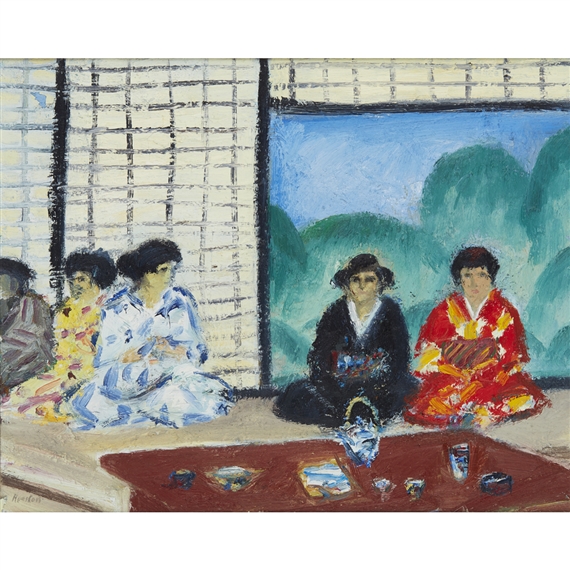 Tea Party, Kyoto by John Houston, 1988-1989