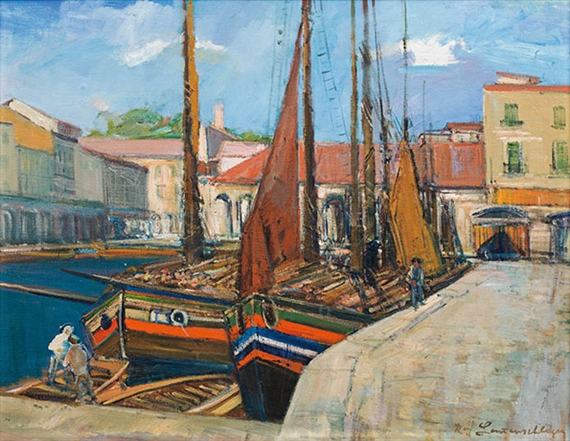 Desenzano am Gardasee by Hans Ruzicka-Lautenschläger