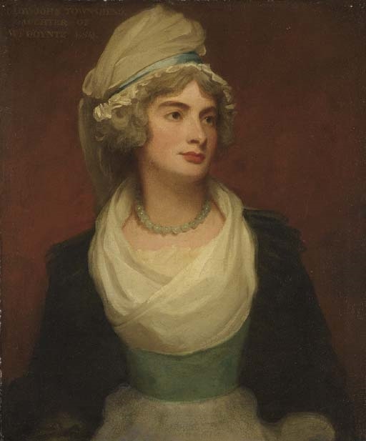 George Romney | PORTRAIT OF GEORGIANA ANNE, LADY TOWNSHEND, DAUGHTER OF ...