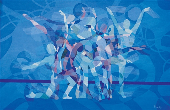 Nik Rafin | 8 Ballet Dancers (2016) | MutualArt