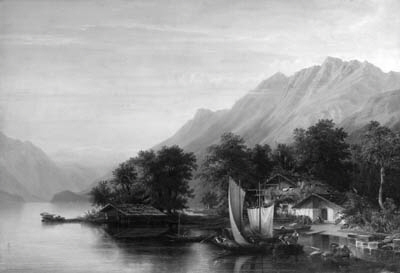 Vierwaldstttersee by Hermann Seefisch, 1845