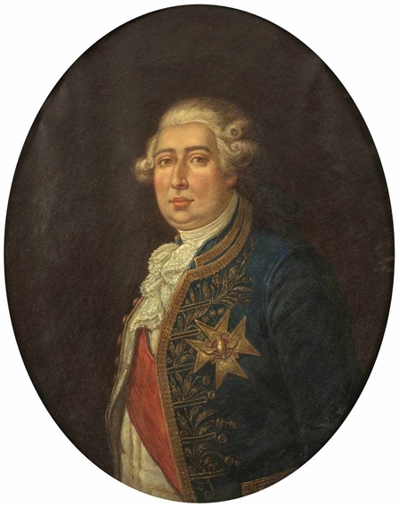 Walter Herbert Roe | Porträtpaar Ludwig XVI und Marie Antoinette ...