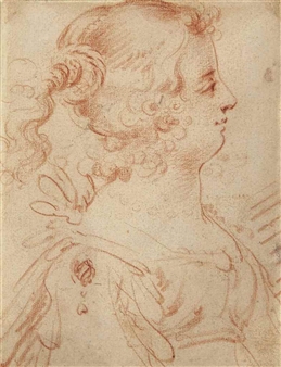 Femme en buste de profil ; et Femme vue de dos - Jean de Saint-Igny