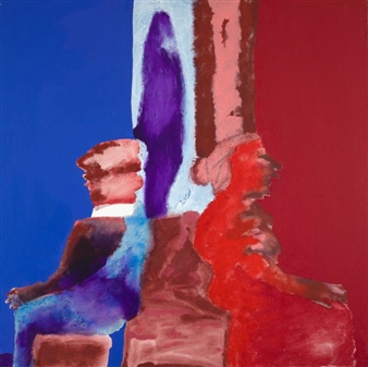 An Old Couple - Robert Hodgins