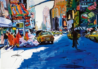 Broadway Winter - Tom Christopher