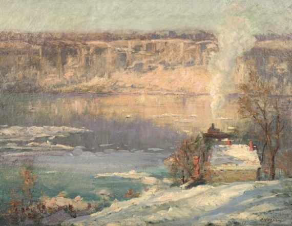 The Hudson by Charles Vezin