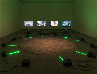 Haroon Mirza: ããã – Fear of the Unknown remix - Lisson Gallery, New York (Eldridge Street)