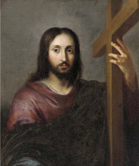Christ carrying the cross by Bartolomé Estebán‏ Murillo