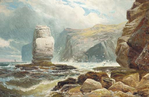 Clarence Roe | The Old Man of Hoy; and Tynemouth Harbour | MutualArt
