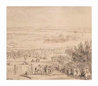 Le Siège D'Orsoy - Sébastien Le Clerc the Elder‏