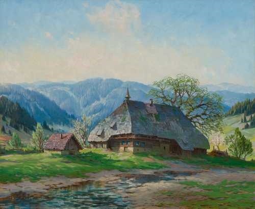 Bei Viertäler, Feldberg by Karl Hauptmann, 1935