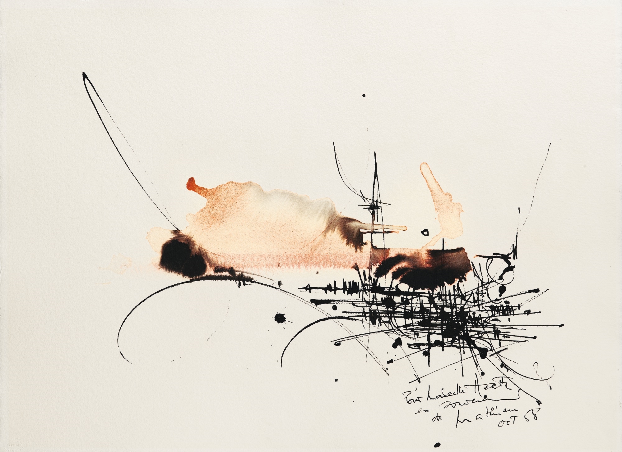 Georges Mathieu | Untitled | MutualArt