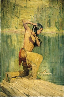 A Good Catch - Bert Phillips