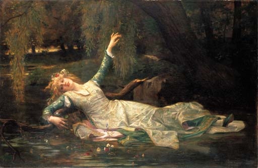 Ophelia by Alexandre Cabanel, 1883