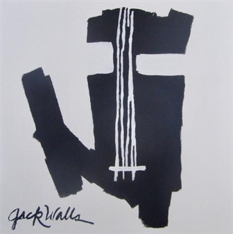 Jack Walls: Black / White Paintings - Hionas Gallery