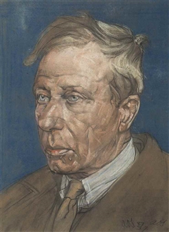 Portrait of a man - Austin Osman Spare