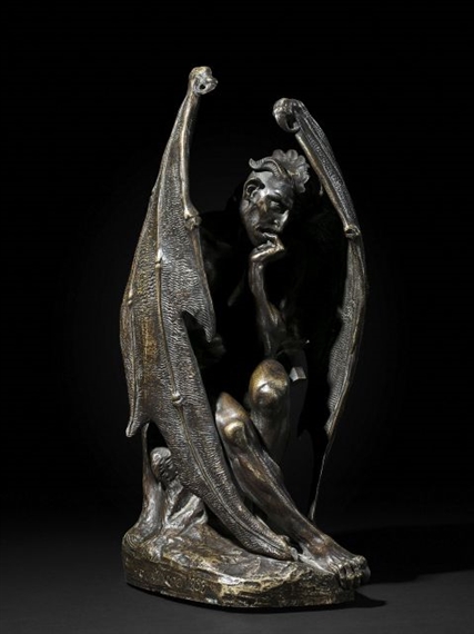 Satan by Jean-Jacques Feuchere, 1833