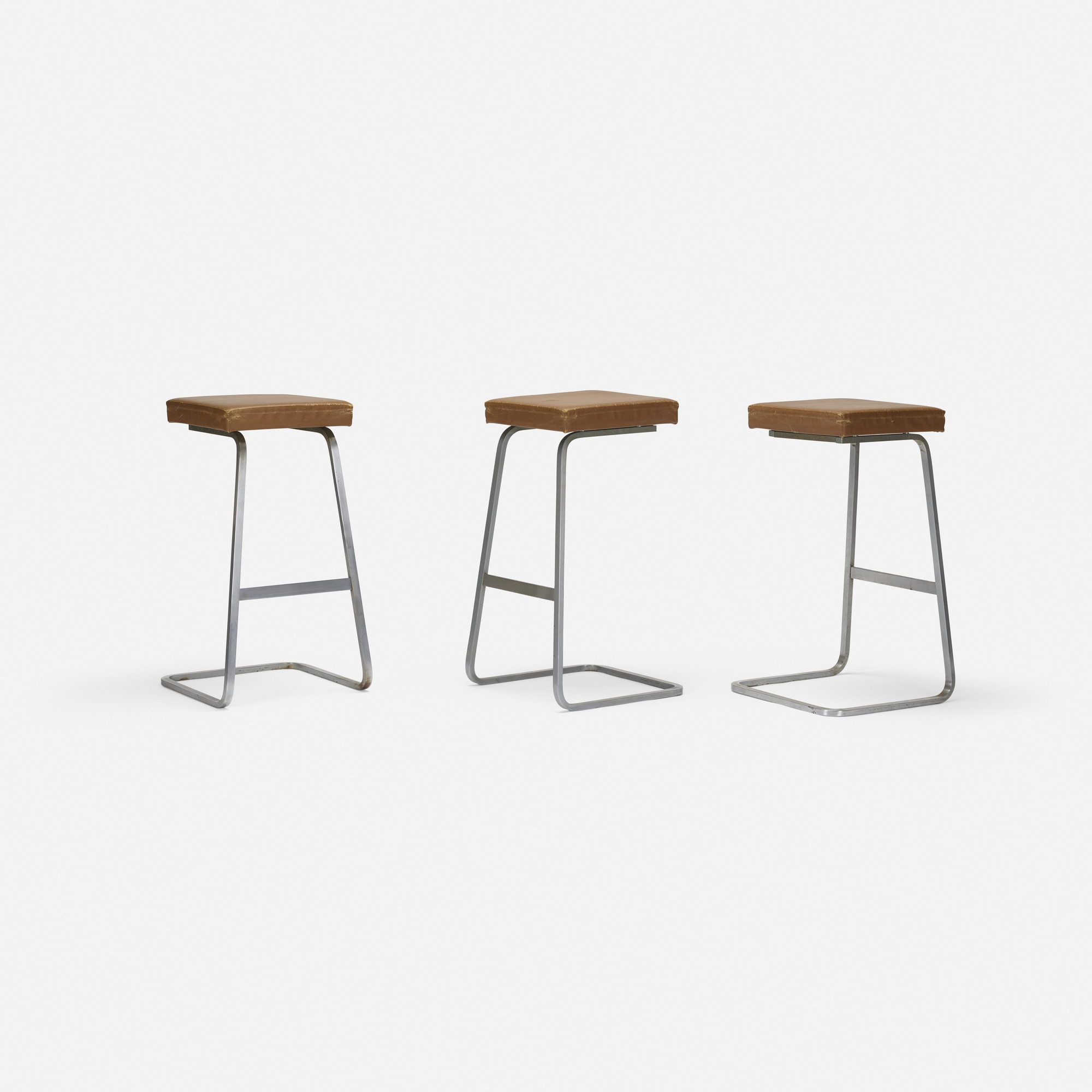 Philip Johnson Four Seasons bar stools, set of three (1958) MutualArt