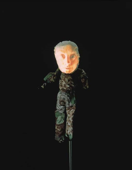 Hysterics (from the 'Sub-lingual' series, featuring Tracy Leipold) by Tony Oursler, 1994