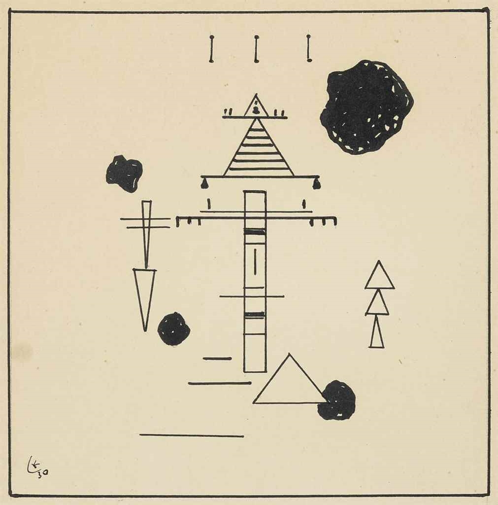 Ohne Titel by Wassily Kandinsky, 1930