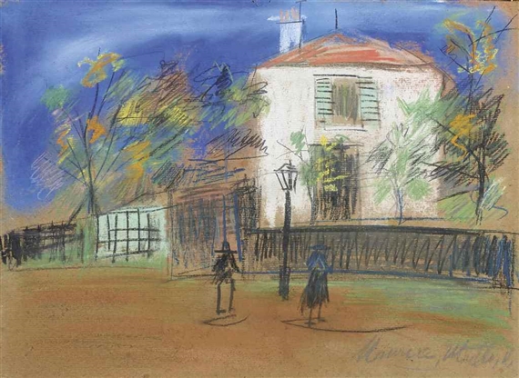 Montmartre by Maurice Utrillo, circa 1930
