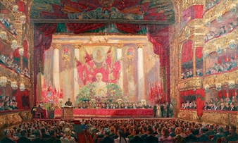 Anthem to October - Alexander Mikhailovich Gerasimov