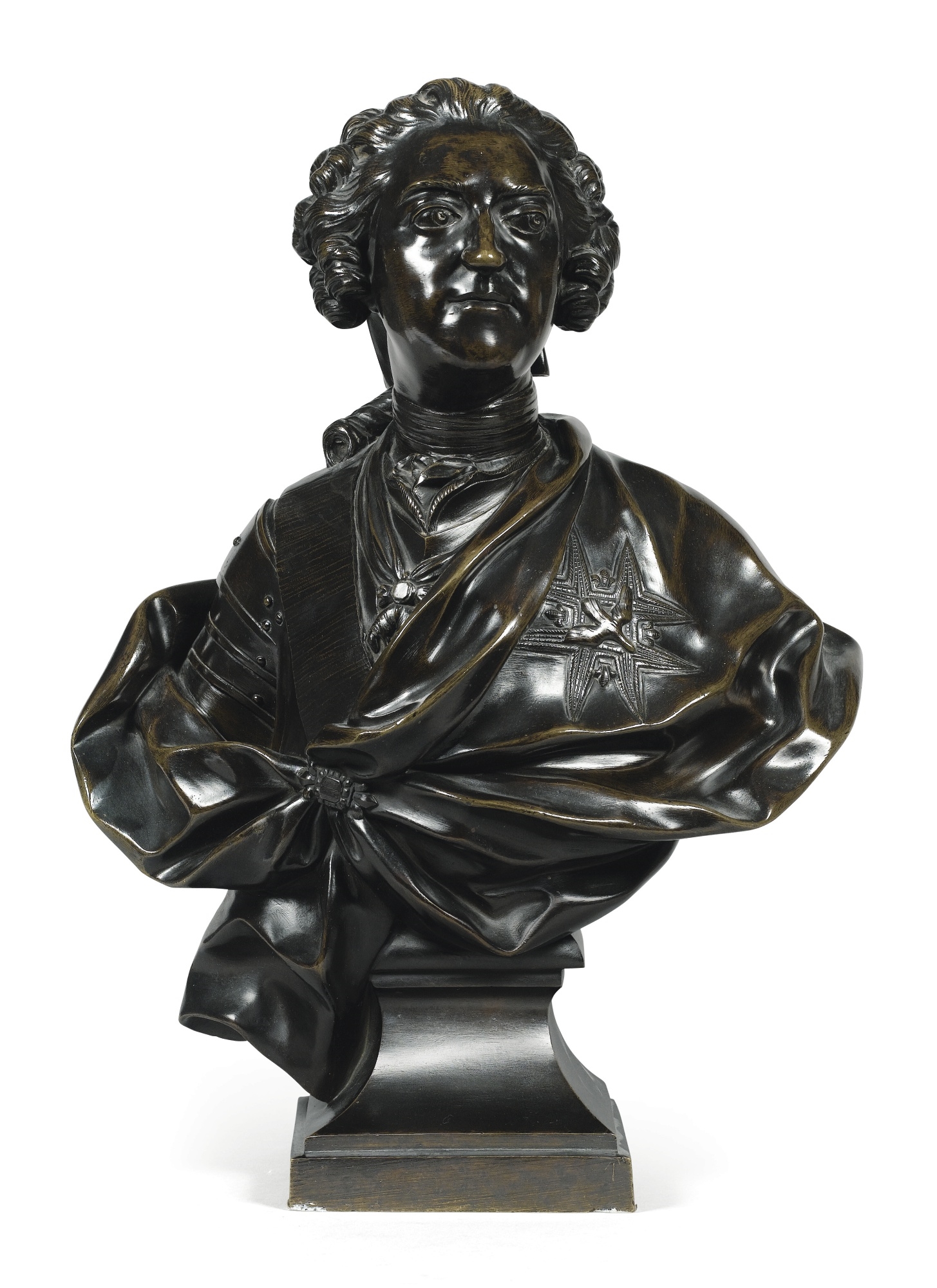 Jean-Baptiste Lemoyne II | Bust of Louis XV (1754) | MutualArt