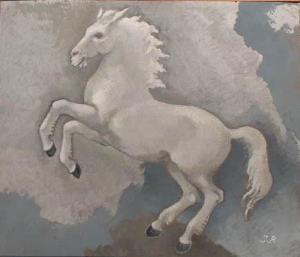 Steigerend paard - Prancing horse by John Rädecker, circa 1938