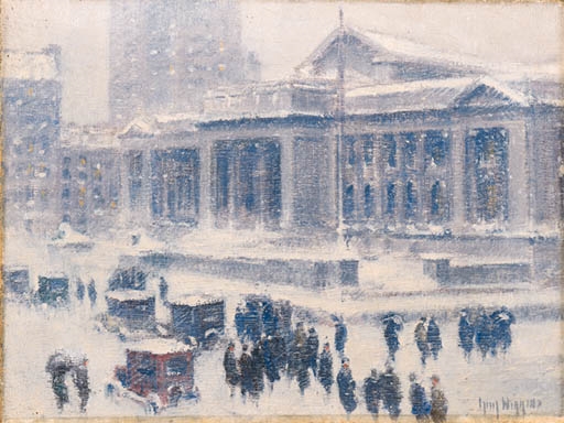 Guy Carleton Wiggins | The Public Library (1920) | MutualArt